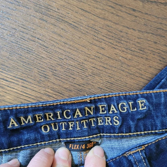 American Eagle Flex4 360 Skinny Dark Wash Jeans Size Men's 26x30 - Picture 9 of 10